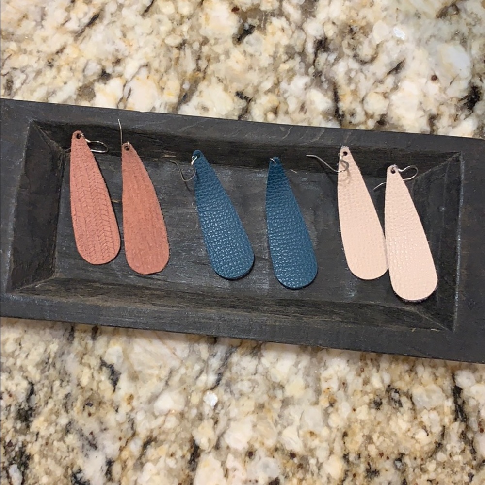 Leather Earrings
